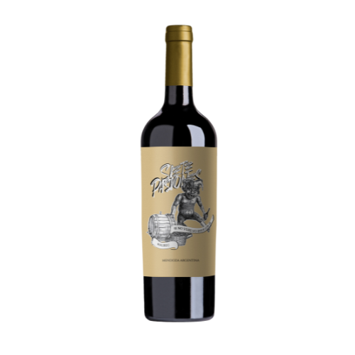 Vino Tinto 7 Pasiones Malbec Duelas 750 cc